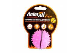 AnimAll Fun іграшка для собак "М'яч-каштан" (фіолетова) 5 см​