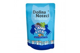 Dolina Noteci Superfood влажный корм с ягненком и телятиной для кошек 85 г
