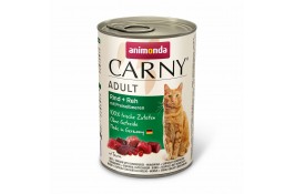 Animonda Carny Adult Beef + Venison with Cowberries влажный корм с говядиной, олениной и брусникой для кошек 400 г