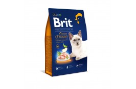 Brit Premium by Nature Cat Indoor 8 кг (для кішок які живуть в приміщенні, з куркою)