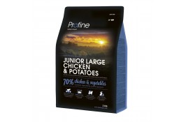 Profine Junior Large Breed сухой корм для щенков и юниоров крупных пород с курицей 3 кг