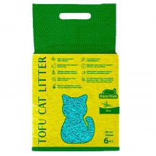 Tofu Cat Litter Mint соевый наполнитель Тофу Хвостик для кошек с ароматом мяты 6 л