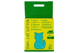 Tofu Cat Litter Mint соєвий наповнювач Тофу Хвостик для котів з ароматом м`яти 6 л