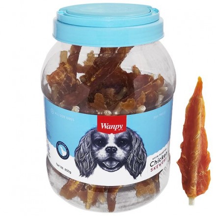 Wanpy Chicken Insert Rawhide лакомство для собак с курицей 850 г