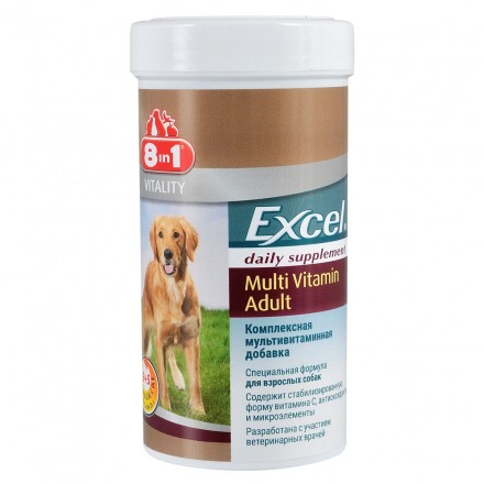 Excel Multi Vit-Adult вітаміни для дорослих собак 70таб