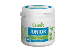 Сanvit Junior комплекс вітамінів і мікроелементів для цуценят 100 табл.