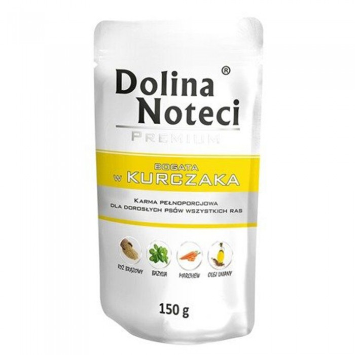 Dolina Noteci Premium вологий корм для собак з куркою 150 г