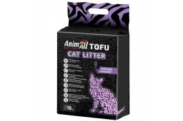 AnimAll Tofu Lavender соєвий наповнювач для котів з ароматом лаванди 10 л