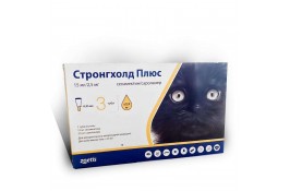 Stronghold Plus противопаразитарный препарат для кошек до 2,5 кг (1 пипетка 0,25 мл)