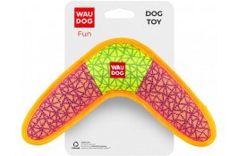 Collar WAUDOG Fun іграшка для собак "Бумеранг" з пищалкою (рожева)