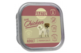 ARATON Adult with chicken вологий корм для дорослих собак з куркою 150 г