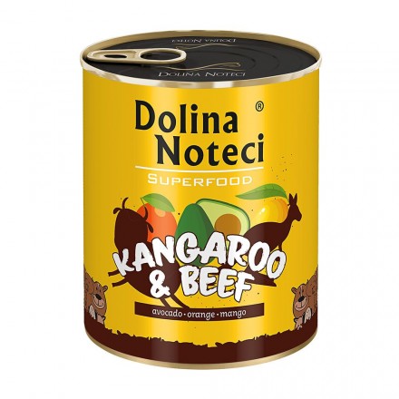 Dolina Noteci Superfood для cобак з м'ясом кенгуру та яловичини 800 г