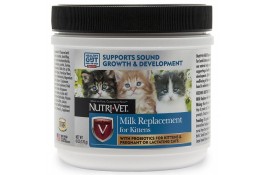 Nutri-Vet Milk Replacement заменитель кошачьего молока для новорожденных котят 170 г