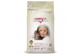 BonaCibo Kitten сухой корм для котят с курицей, анчоусом и рисом 1,5 кг