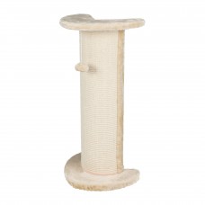 Trixie Lorca когтеточка для кошек угловая бежевая 37×27×75 см