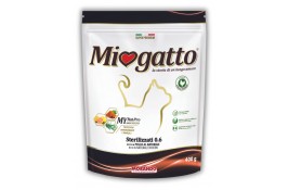 Morando Miogatto Sterilised сухой корм для стерилизованных котов с курицей 400 г
