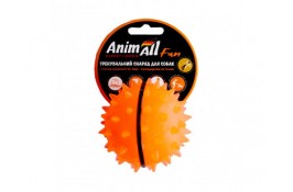 AnimAll Fun іграшка для собак "М'яч-каштан" (помаранчева) 5 см​