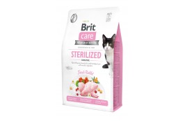 Brit Care Cat GF Sterilized Sensitive, 2кг (чутливе травлення для стерелізованих)