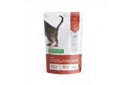 Nature's Protection Hairball with Duck and Chicken влажный корм для кошек с уткой и курицей 100 г*12шт