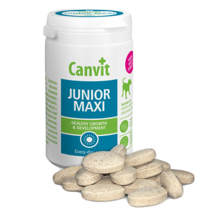 Сanvit Junior Maxi комплекс витаминов и микроэлементов для щенков крупных пород 76 табл.