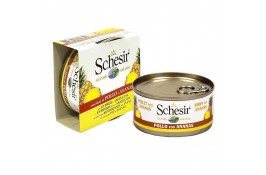 Schesir Chicken with Pineapple вологий корм для дорослих собак з куркою та ананасом в желе 150 г