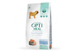 Optimeal Dog Adult Medium and Large Breeds Hypoallergenic сухой корм для собак с лососем 12 кг