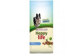 Happy Life Adult with Salmon сухий корм для собак з лососем 15кг