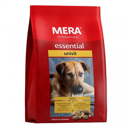 MERA essential Univit сухий корм для активних собак всіх порід 12,5 кг
