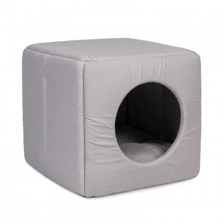 ТМ Природа CUBE лежак-будиночок для котів і собак малих порід 40*40*37 см