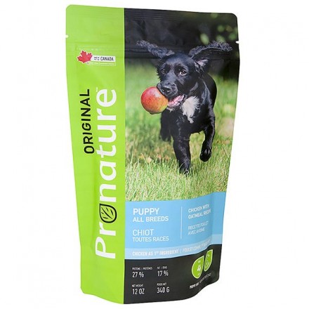 Pronature Original Puppy Chicken with Oatmeal сухой корм для щенков с курицей 0,34 кг