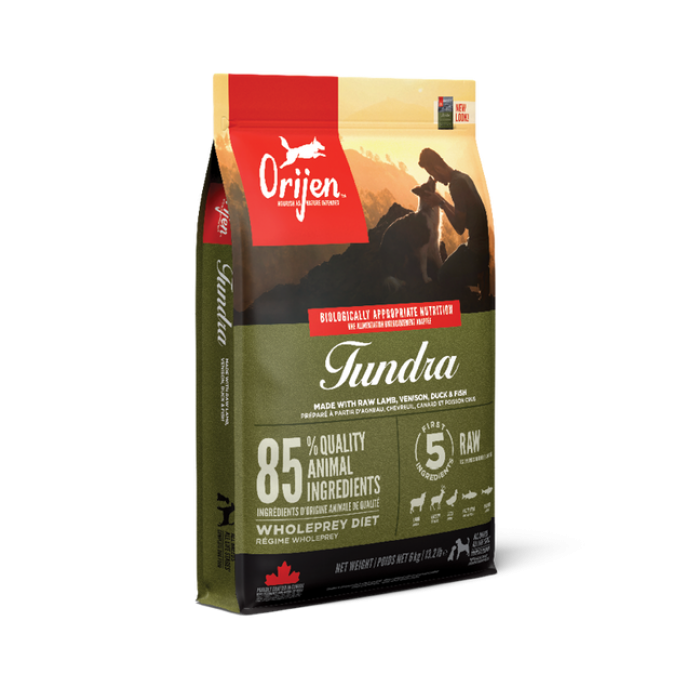 Orijen Tundra Dog сухий корм для собак з ягням та олениною 2 кг