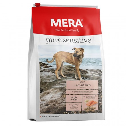 MERA Pure Sensitive Adult Salmon & Rice сухий корм для собак з лососем та рисом 1 кг