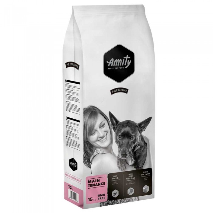 Amity Maintenance сухой корм для собак с мясным миксом 15кг