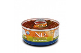Farmina N&D Grain Free Pumpkin Duck Adult беззерновий вологий корм для котів з гарбузом та качкою 70 г