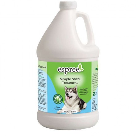 Espree Simple Shed Treatment кондиционер для собак во время линьки 3,79 л