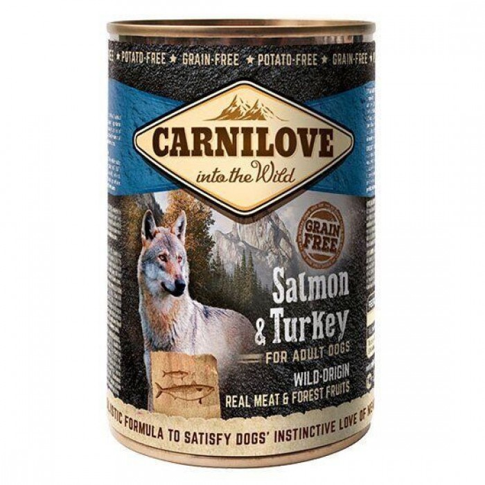 Carnilove Dog з лососем та індичкою 400 g