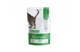 Nature's Protection Urinary with Beef and Turkey влажный корм для кошек с говядиной и индейкой 100 г*12шт