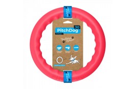 PitchDog игрушка для собак игровое кольцо (розовая) 28 см