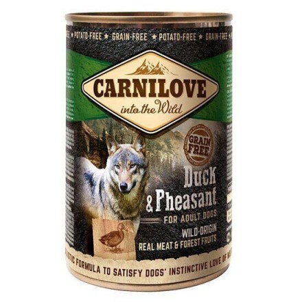 Carnilove Dog с уткой и фазаном 400 g