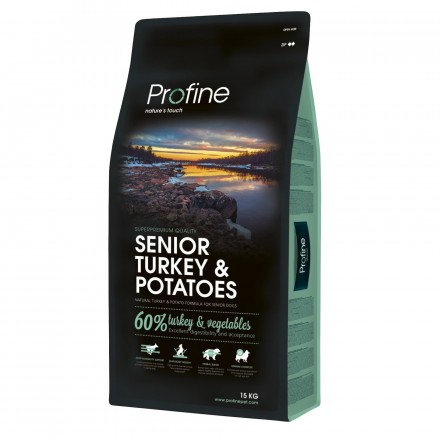 Profine Senior Turkey сухой корм для всех пород с индейкой 15 кг