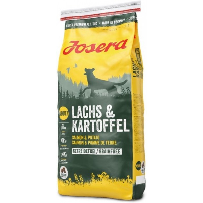 Josera Lachs & Kartoffel сухой корм для собак с лососем 15 кг