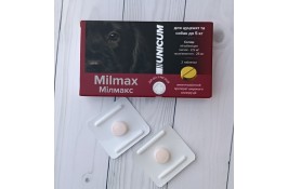 Unicum Milmax таблетки антигельмінтні для цуценят та собак до 5 кг (2 шт)