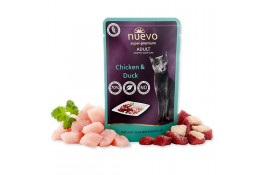NUEVO ADULT влажный корм для котов с курицей и уткой 85 г