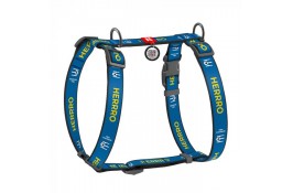 Collar WAUDOG Nylon Н-подібна шлея "Патрон" з QR-паспортом для собак M