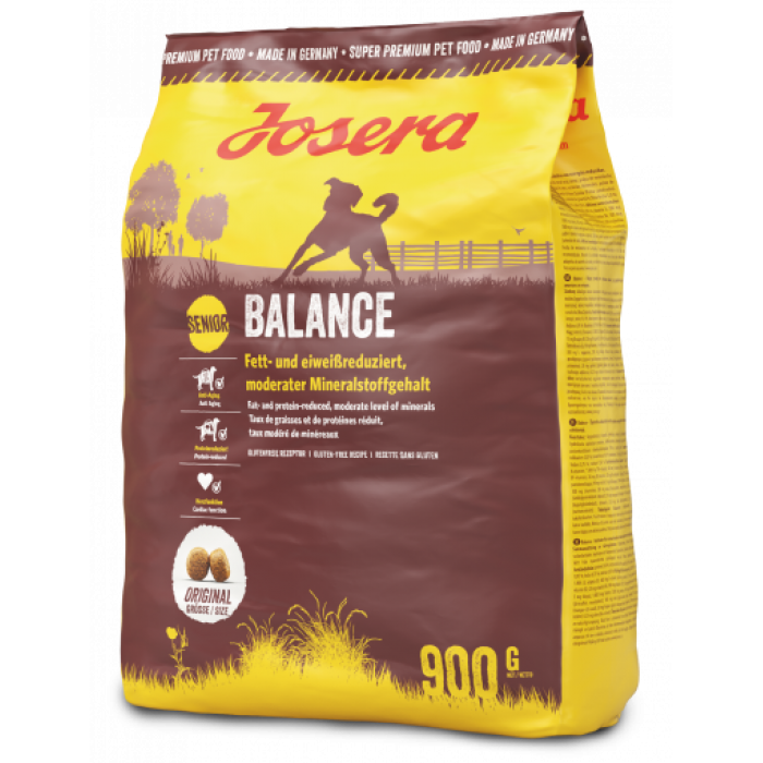 Josera Balance сухой корм для пожилых и малоактивных собак 0,9 кг
