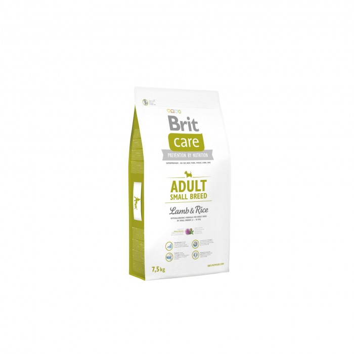 Brit Care Adult Small Breed Lamb and Rice 7,5 kg (для собак вагою до 10 кг)