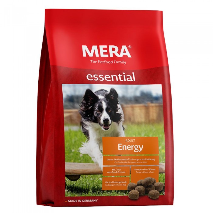 MERA Essential Adult Energy сухой корм для взрослых активных собак 12,5 кг