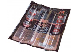 Alpha Spirit Dog Sticks Liver полувлажные лакомства для собак из печени 4*10г (палочки)