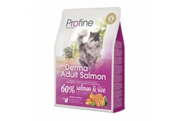 Profine Cat Derma сухой корм для длинношерстных котов с лососем и рисом 2 кг