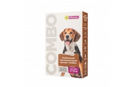 Vitomax Combo краплі від екто- та ендо-паразитів для собак від 4 до 10 кг, 1 мл